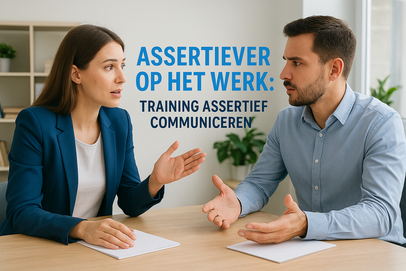 Assertiever op het werk: training assertief communiceren