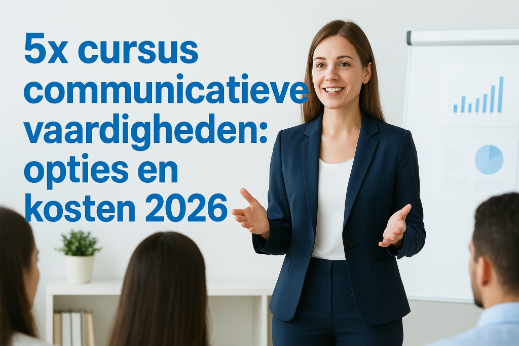 5x cursus communicatieve vaardigheden: opties en kosten 2026