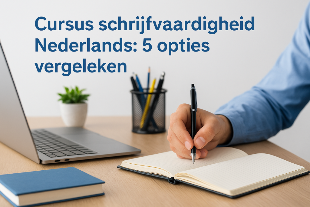 Cursus schrijfvaardigheid Nederlands: 5 opties vergeleken