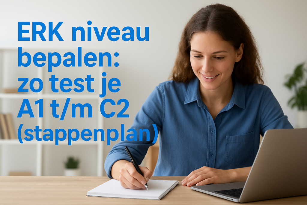 ERK niveau bepalen: zo test je A1 t/m C2 (stappenplan)