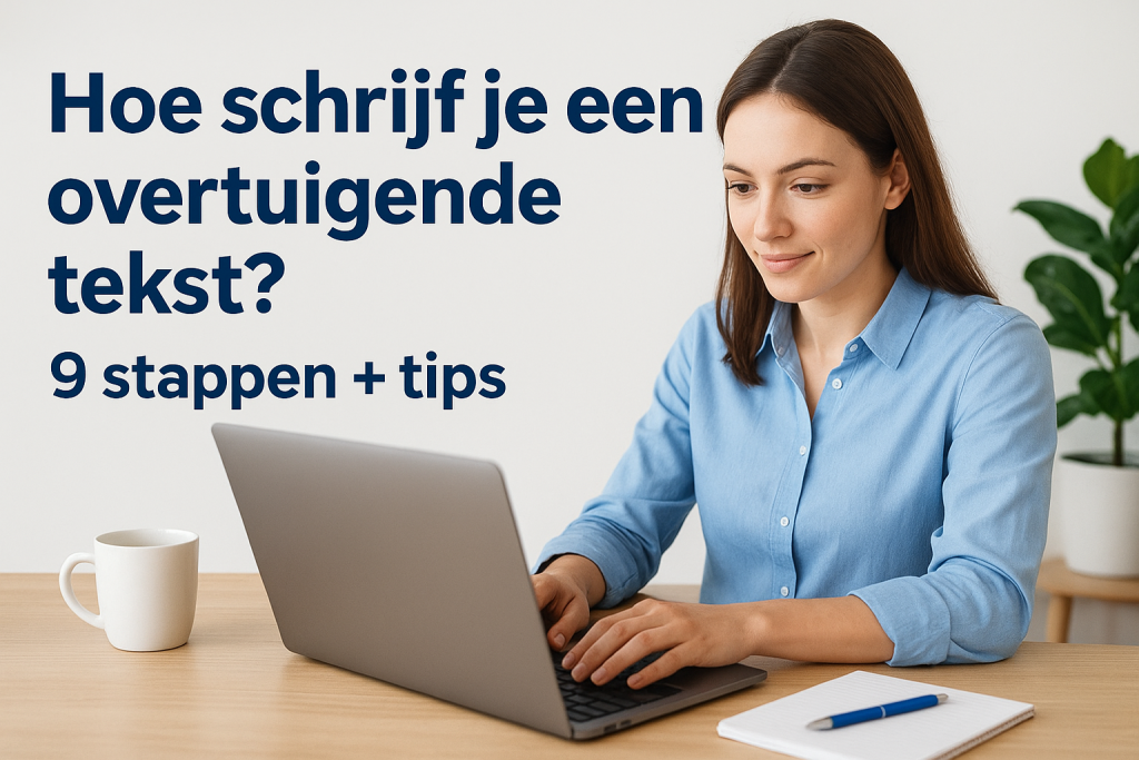 Hoe schrijf je een overtuigende tekst? 9 stappen + tips