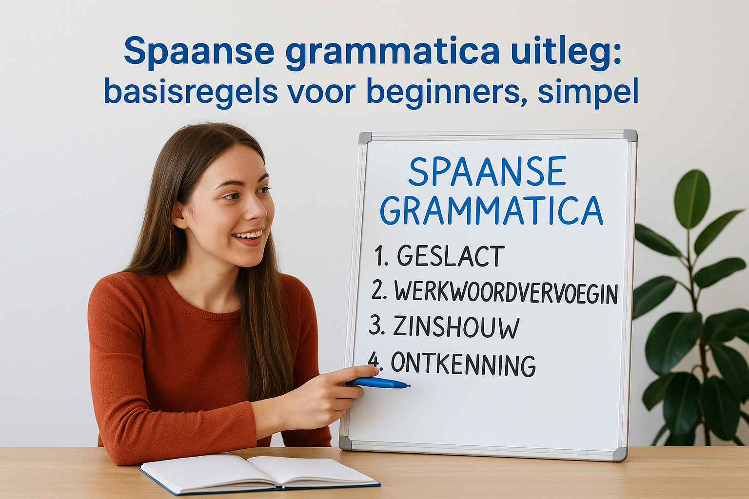 Spaanse grammatica uitleg: basisregels voor beginners, simpel
