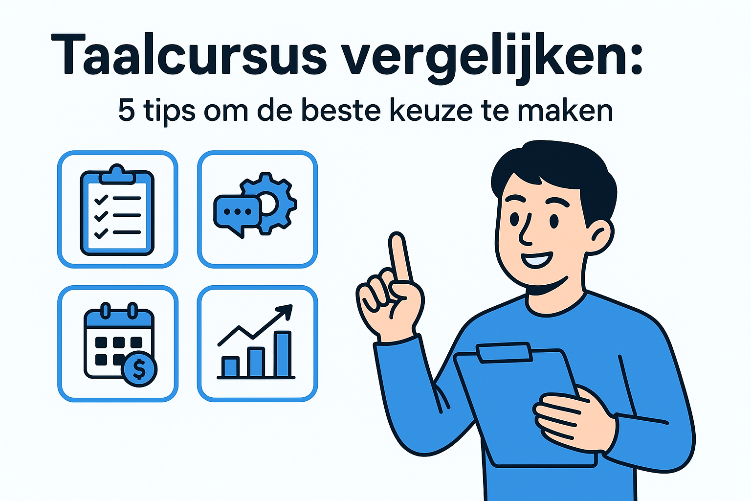 Taalcursus vergelijken: 5 tips om de beste keuze te maken
