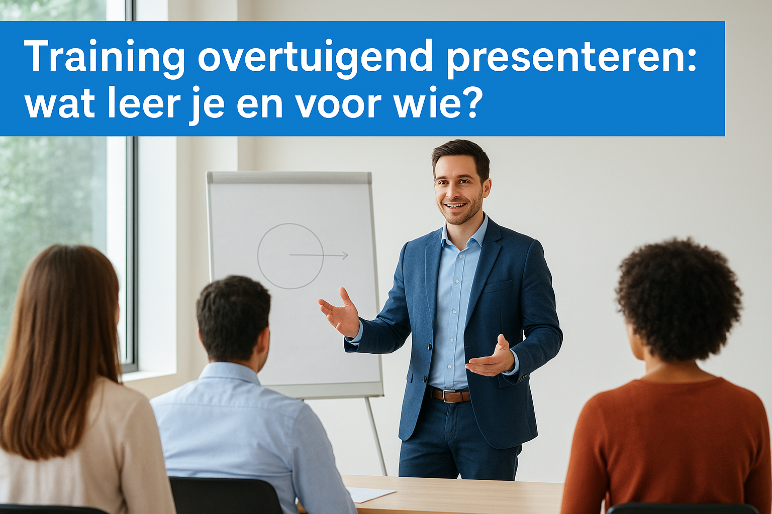 Training overtuigend presenteren: wat leer je en voor wie?