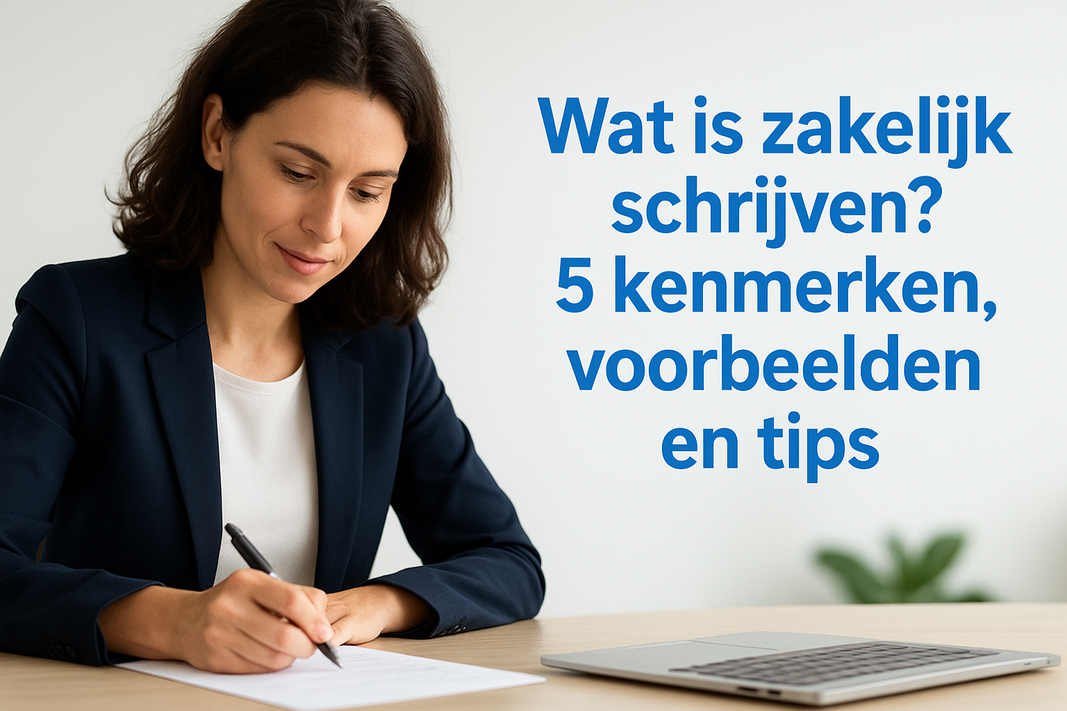 Wat is zakelijk schrijven? 5 kenmerken, voorbeelden en tips
