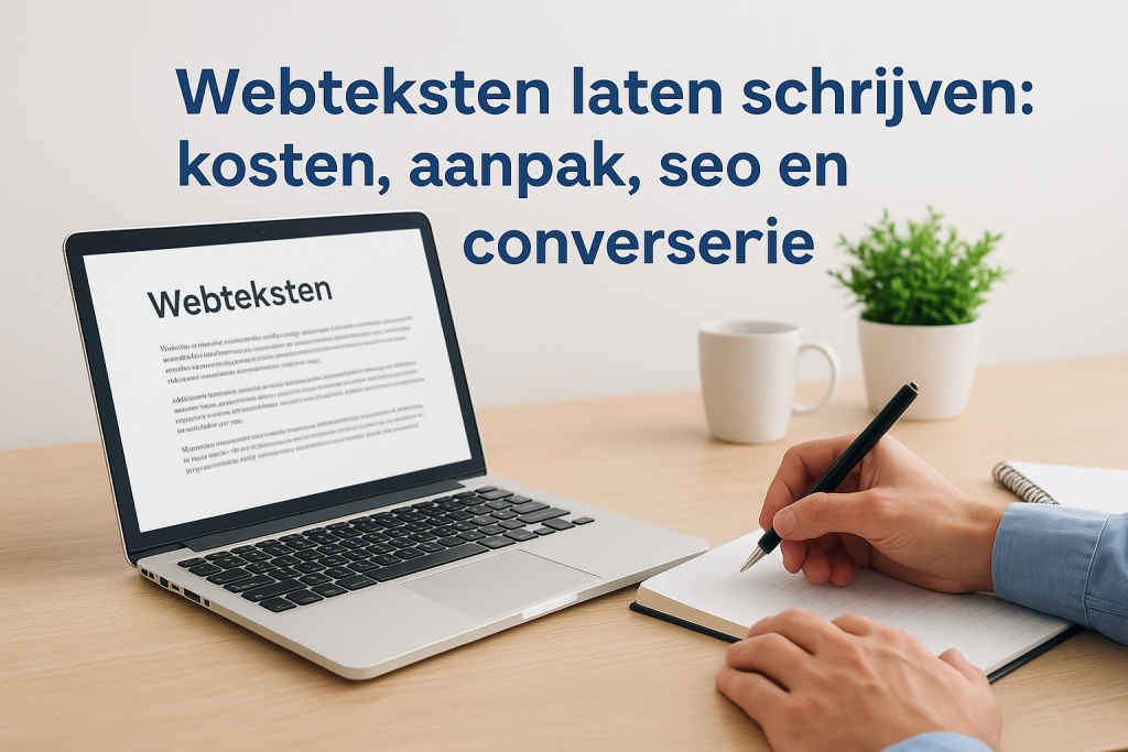 Webteksten laten schrijven: kosten, aanpak, seo en conversie