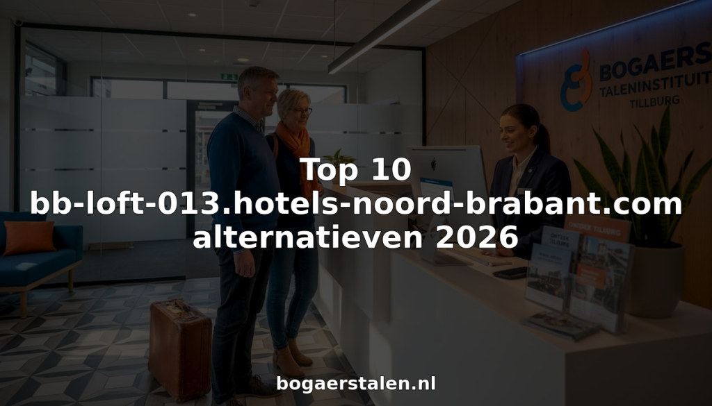 Een stel meldt zich bij de balie van het hotel om in te checken.