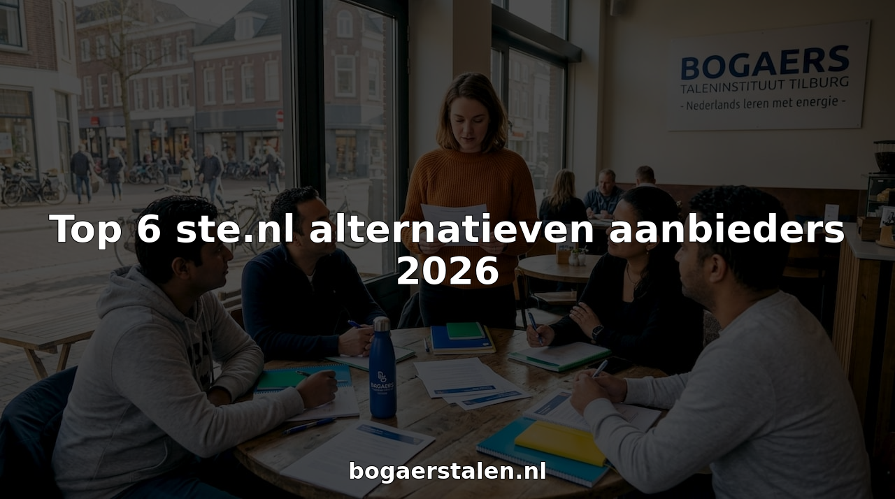 Een taaldocent verzorgt een zakelijke training voor professionals.